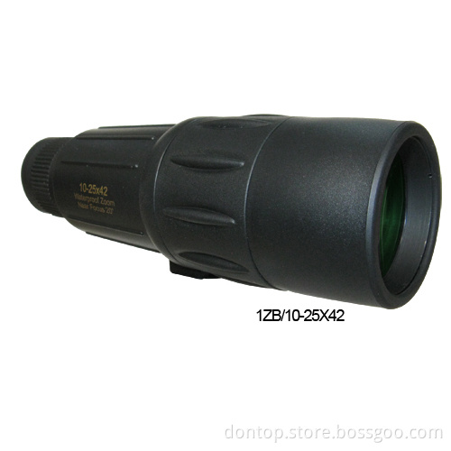 Best Selling 10-25X42 HD Zoom Waterproof Monoculars (IZB/10-25X42)